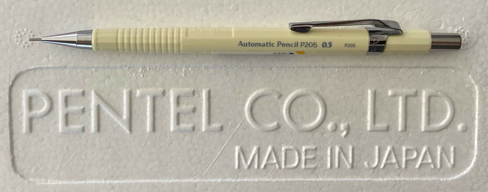 Pentel Sharp P205-GLF - Pale Yellow - Automatic Pencil P205 0.5 P205 - 0.5mm 