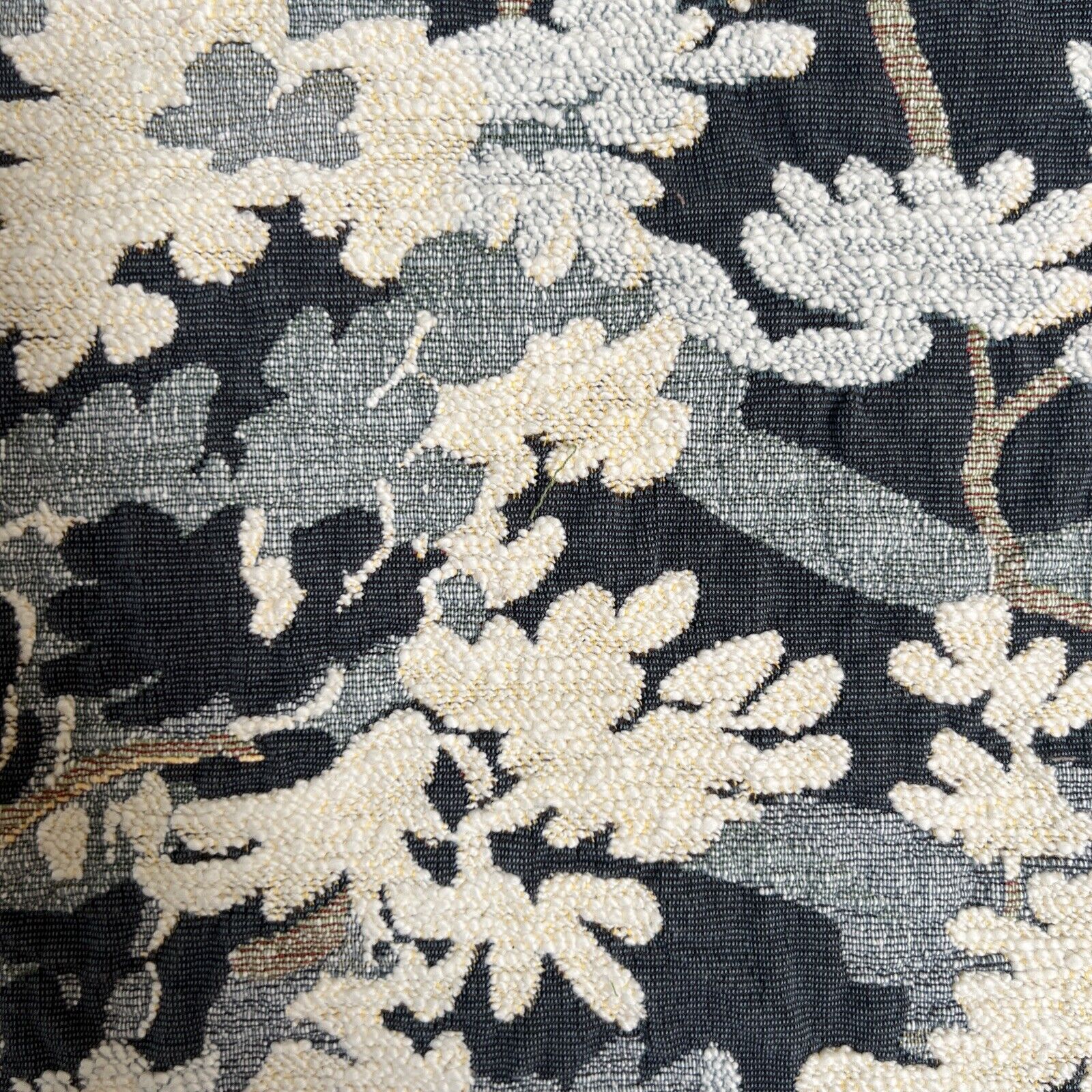 Schumacher Venture Tapestry  Fabric In Blue 103