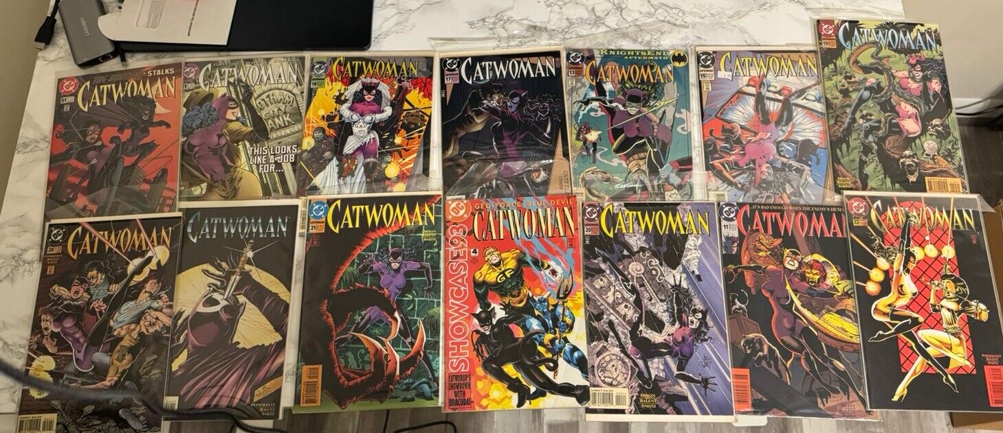 Catwoman 14 DC Comic Lot (2002 + 2018 series)