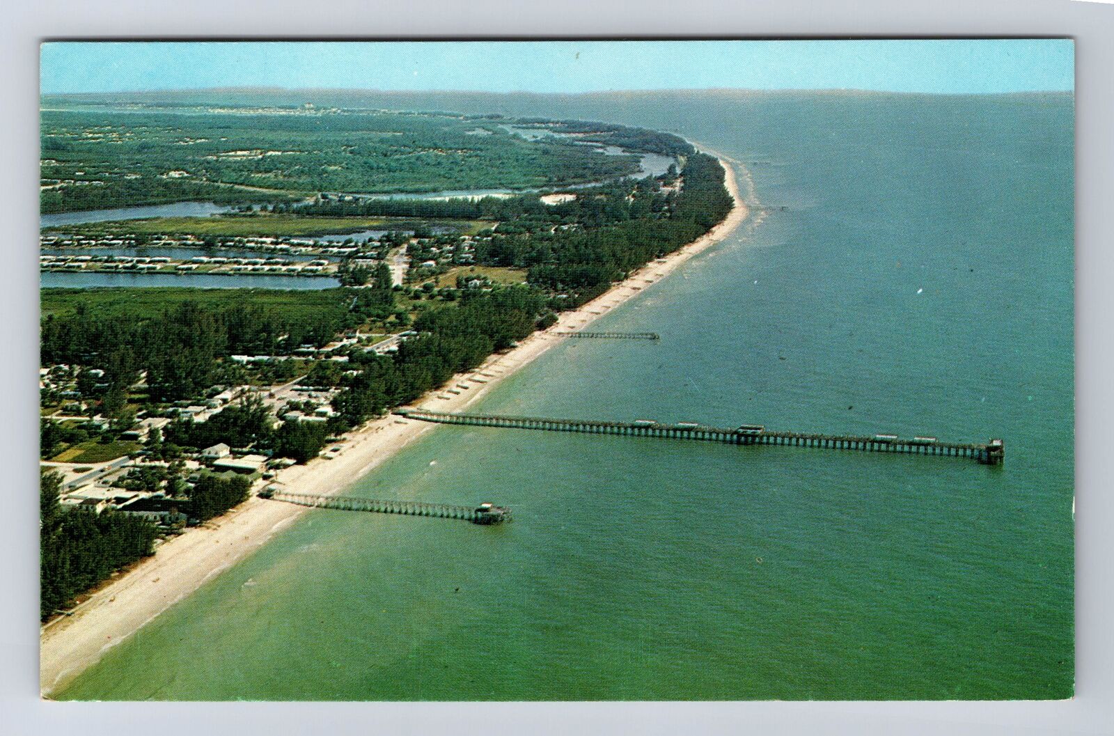 FL-Florida, Rocks Beach On Florida\'s Gulf Of Mexico Shore, Vintage Postcard