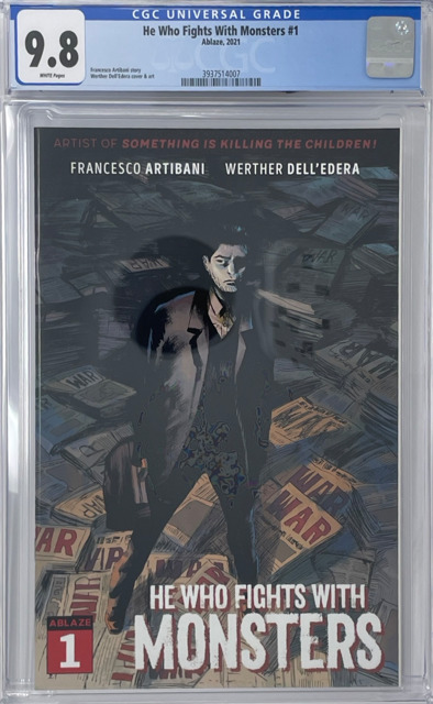 He Who Fights With Monsters 1 CGC 9.8 Dell\'Edera