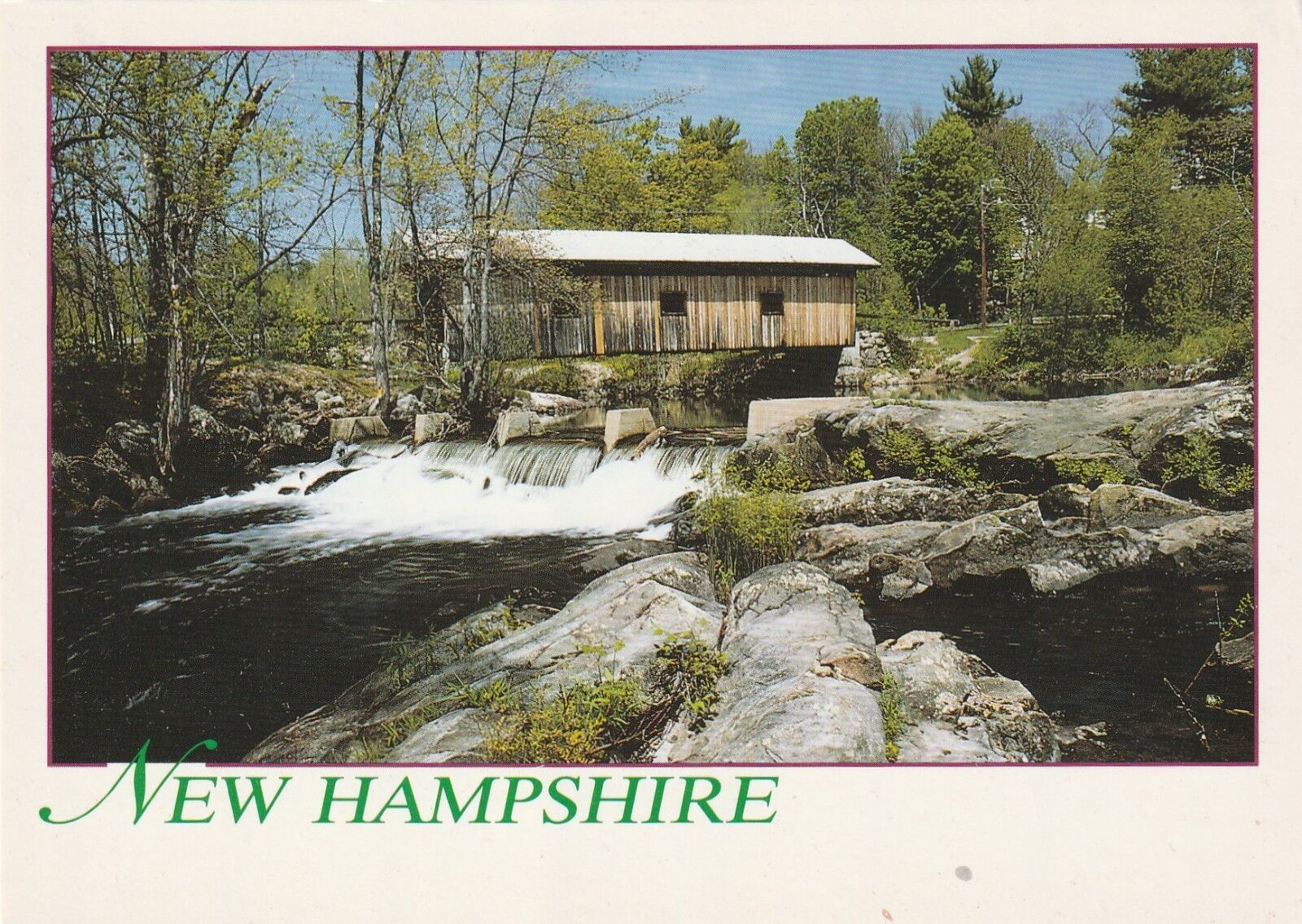 *New Hampshire Postcard-\