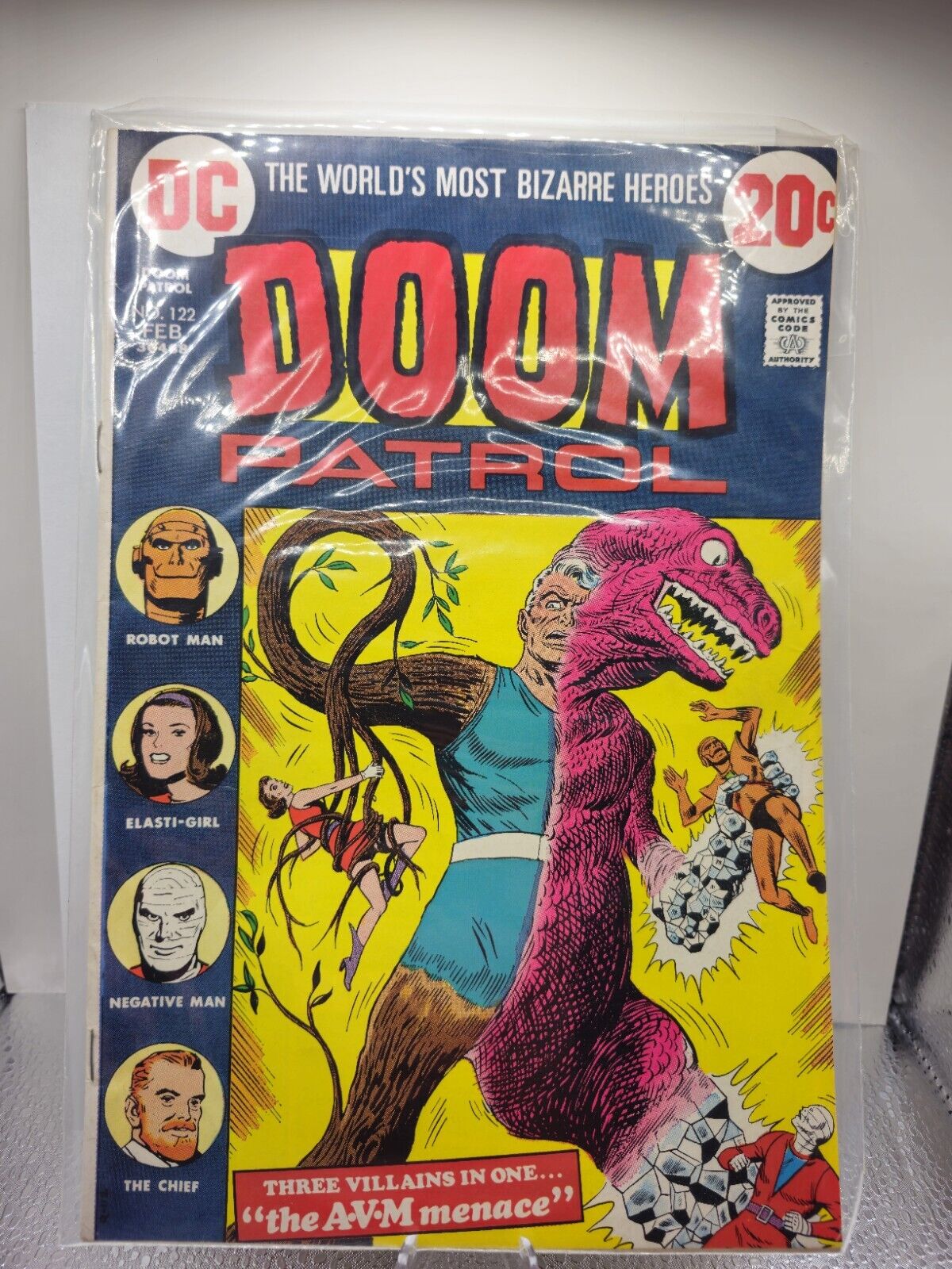 1973 Doom Patrol #122 DC Comics