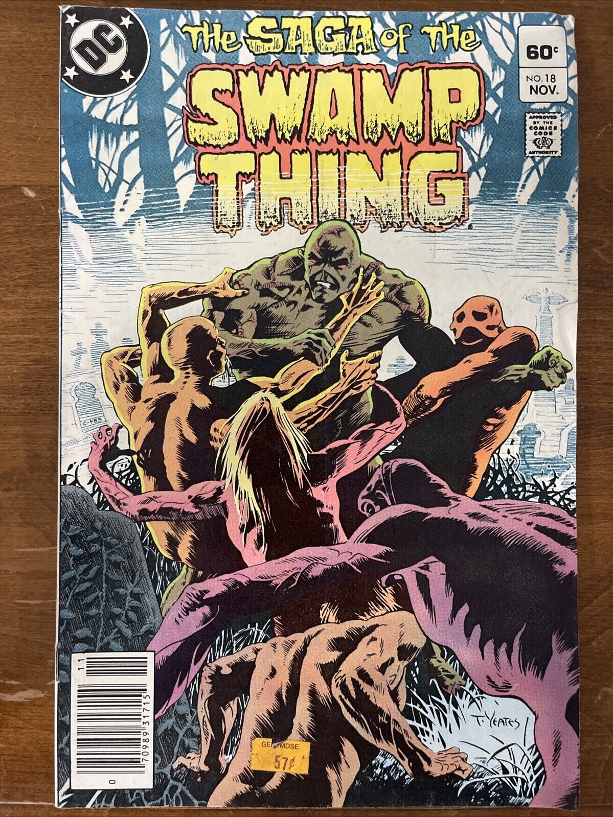 Saga Of The Swamp Thing #18 (DC 1983) Horror