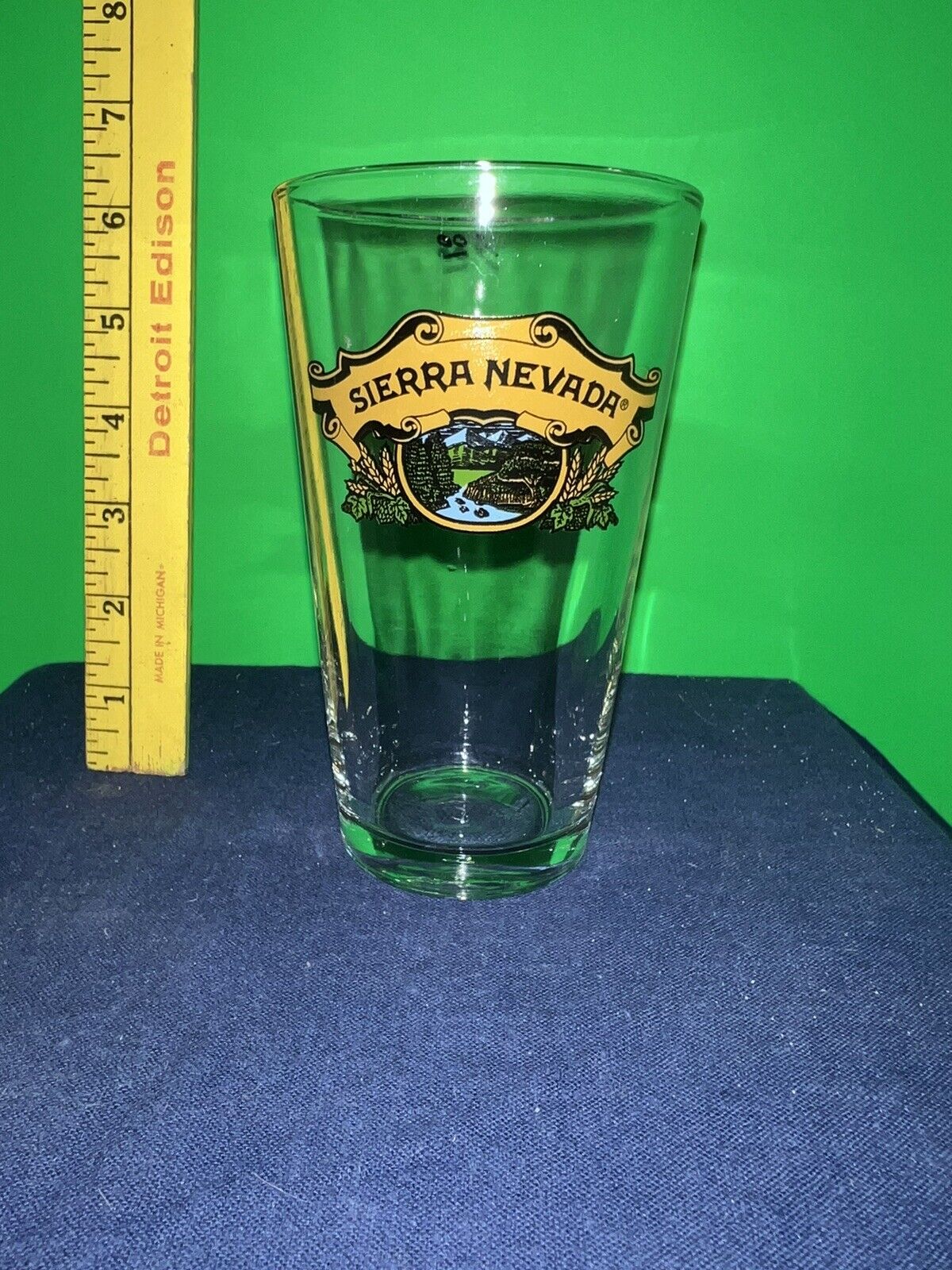 Sierra Nevada Trailhead Logo Beer Glass, Libbey Pint Glass,  16 oz High Ball