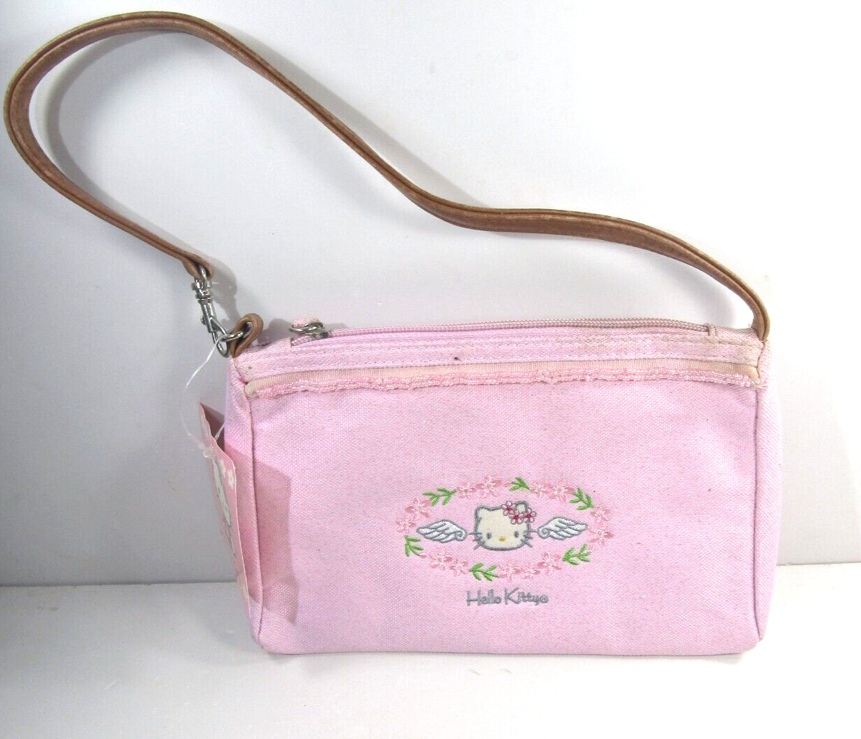 Vintage Pink Hello Kitty Handbag Purse 2002