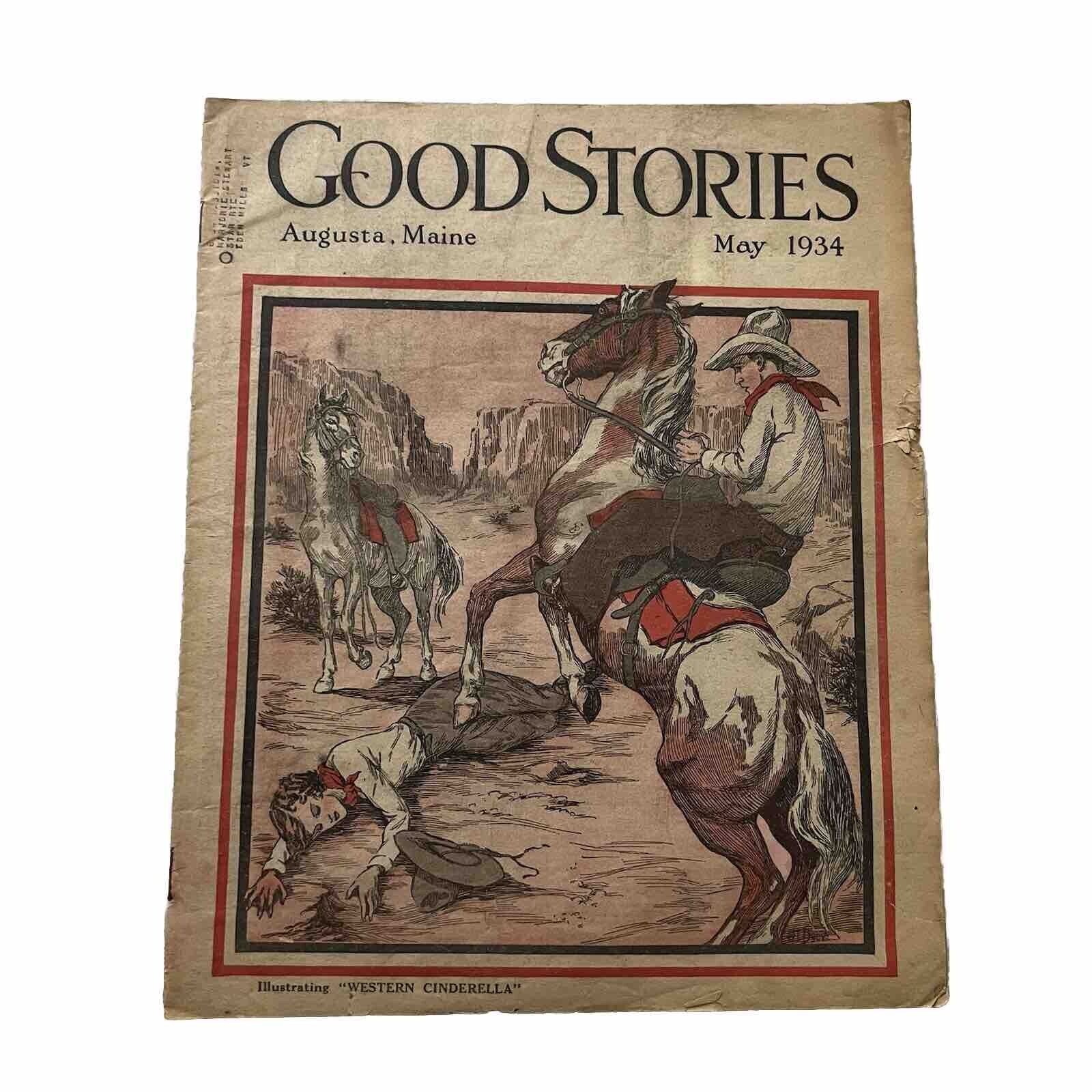 Vintage Good Stories Women\'s Magazine May 1934 Advertising Quack Medicine Tips