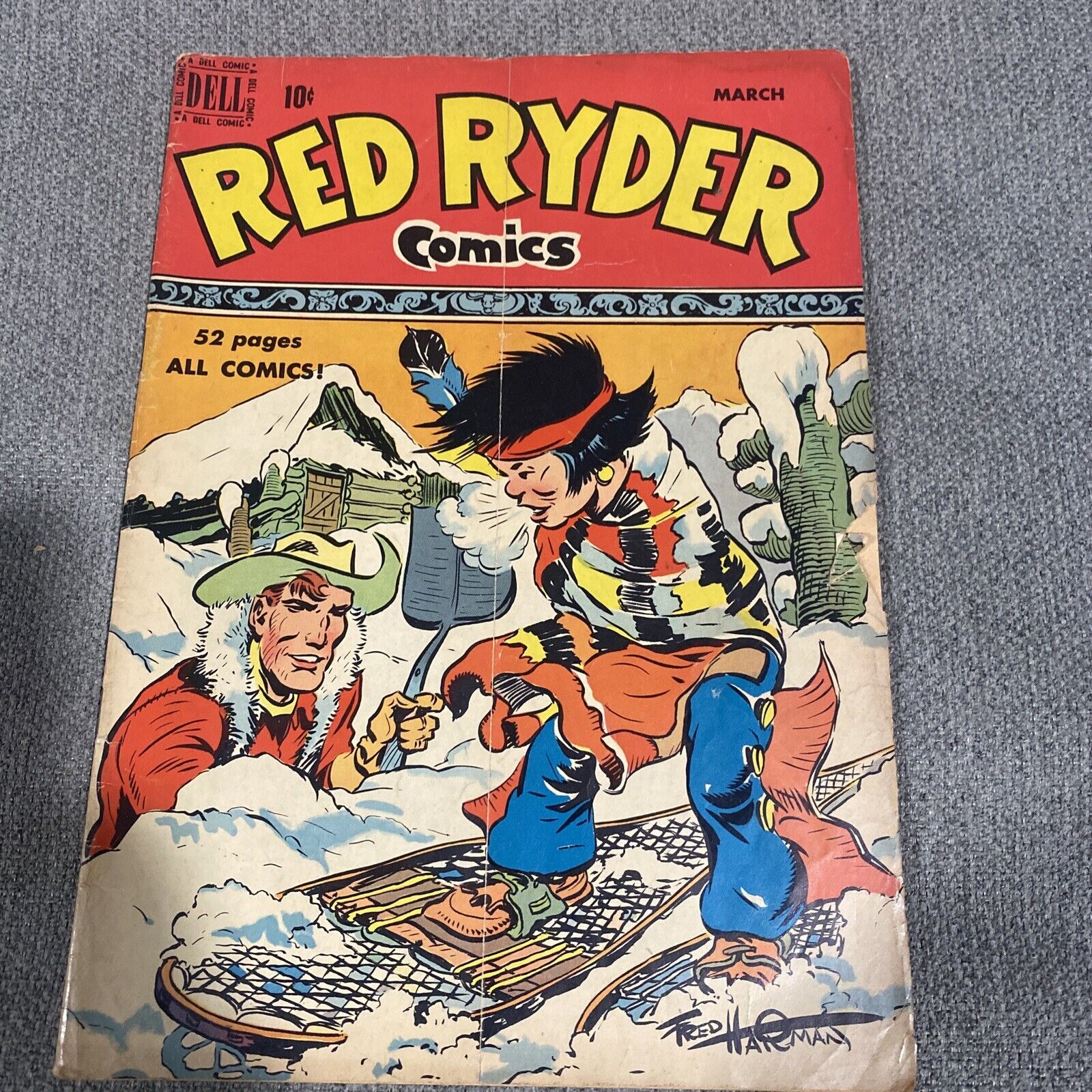 Red Ryder Comics #80 Dell K. K. Publications Inc. 1950 Fair