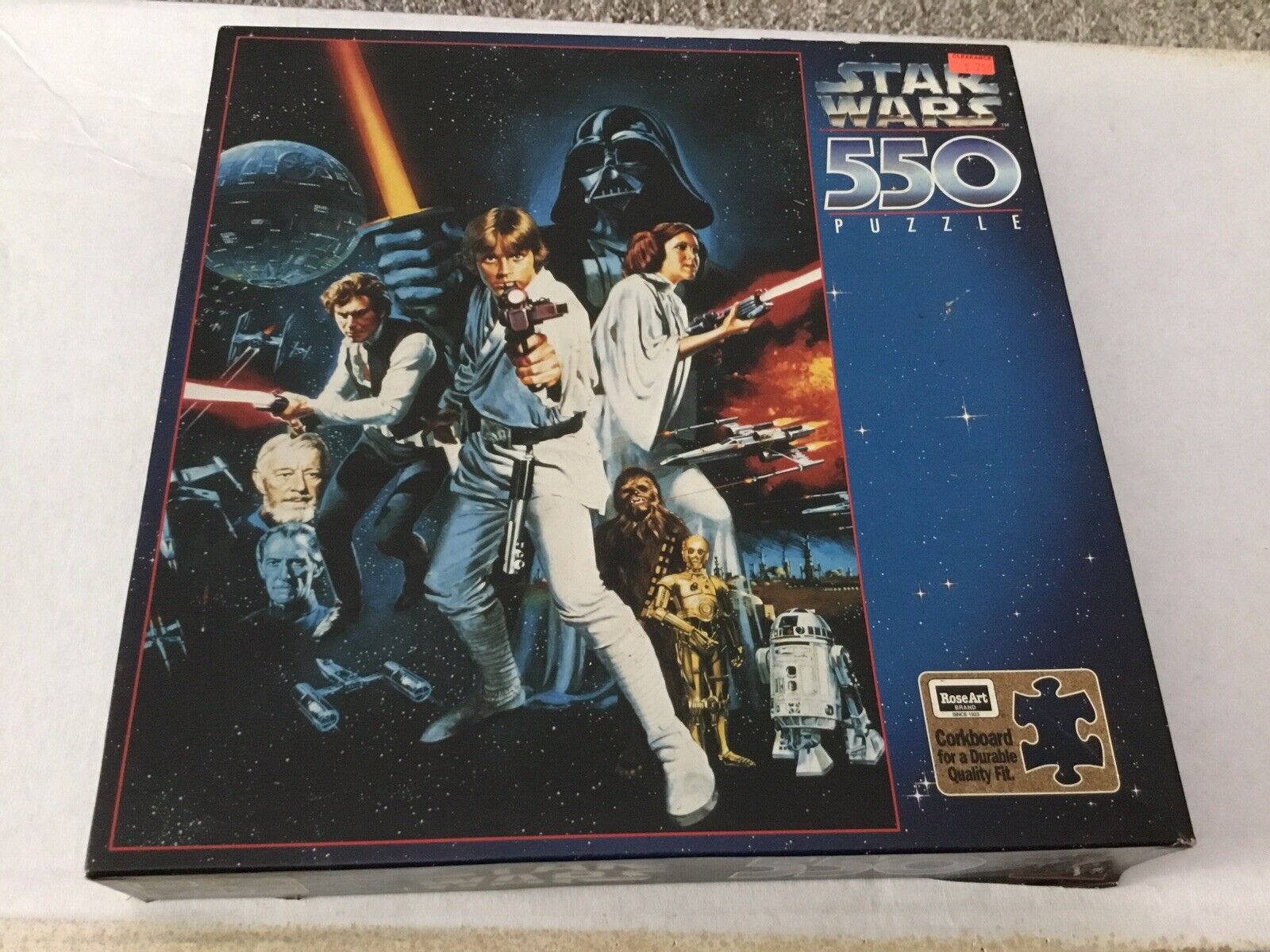 Vintage Star Wars Puzzle 550 Pcs 1996