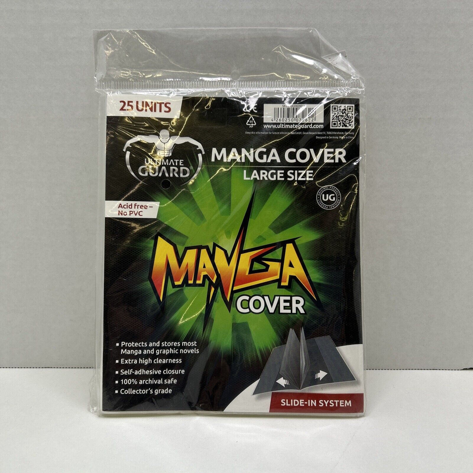 Manga Covers, Large - Ultimate Guard NEW Acid Free No PVC 100% Archival Safe