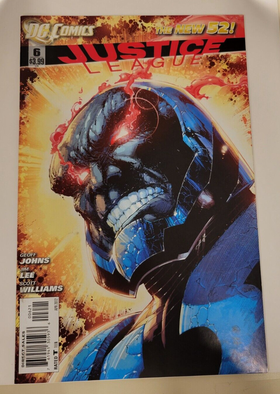 JUSTICE LEAGUE #6 NEW 52 REIS 1:25 VARIANT 9.2/NM-