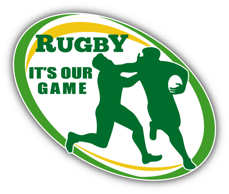 It\'s Our Game Rugby Sport Car Bumper Sticker Decal 5\