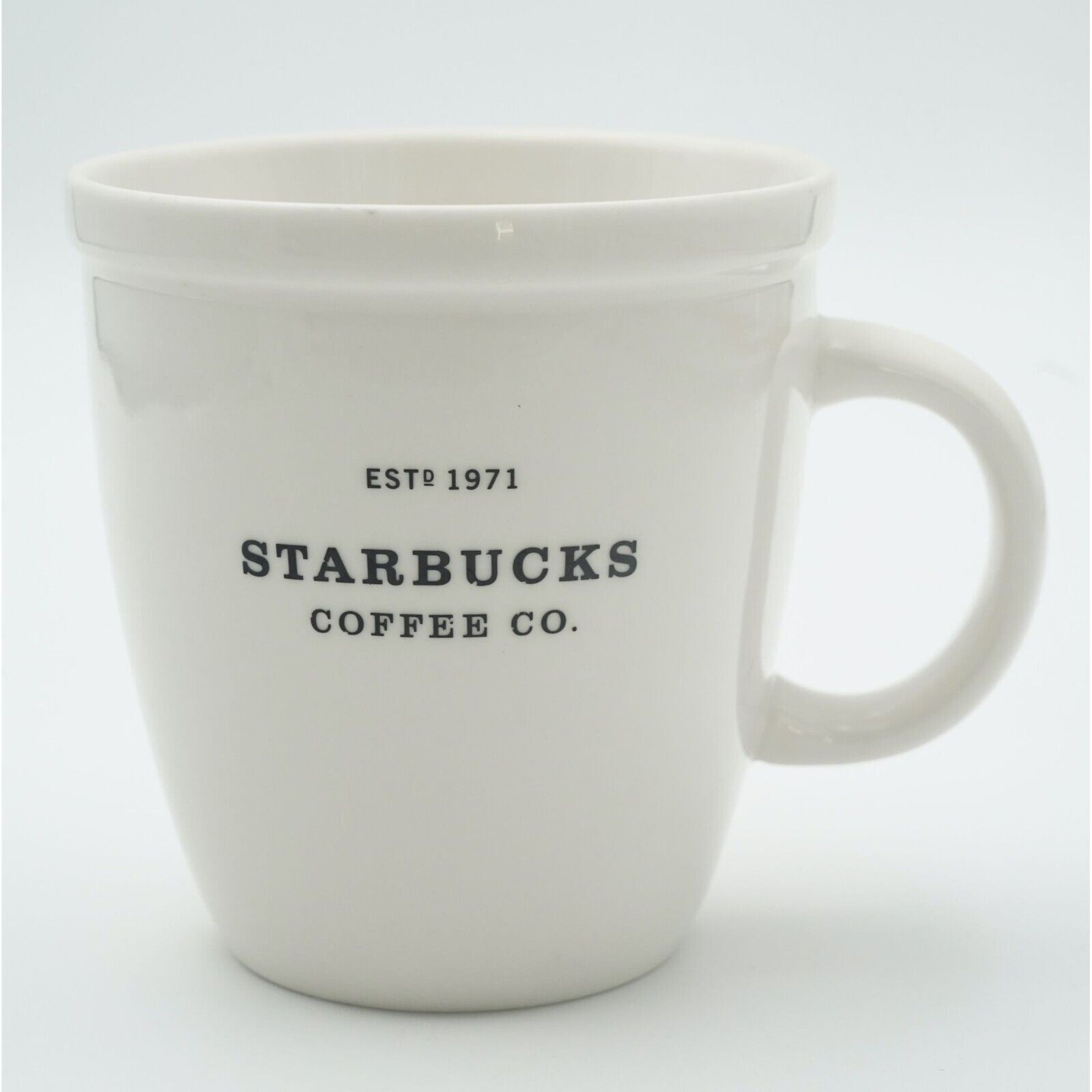 Vintage Starbucks 2001 Barista White Coffee Mug