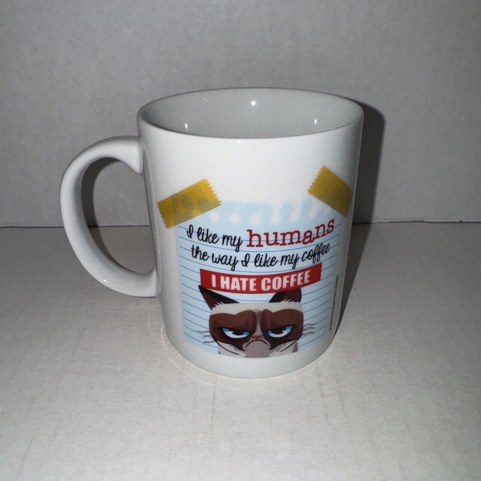 Grumpy Cat Porcelain Coffee Mug by Ganz \
