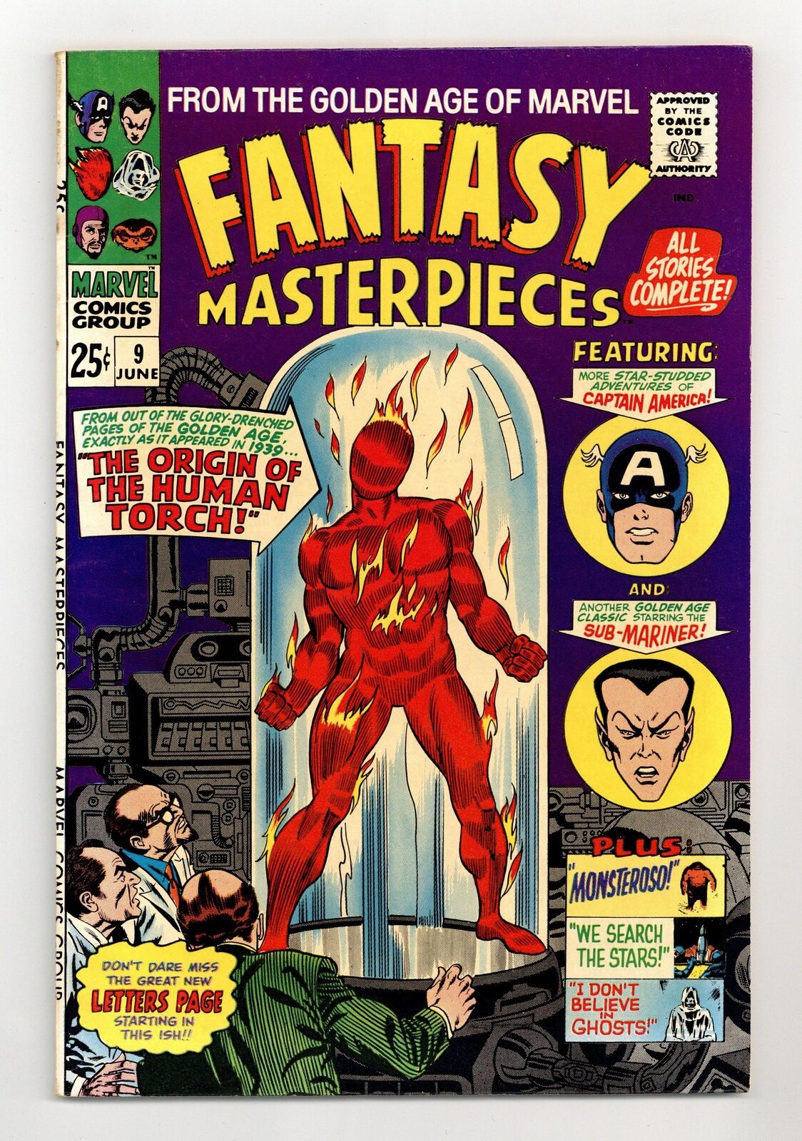 Fantasy Masterpieces #9 FN/VF 7.0 1967