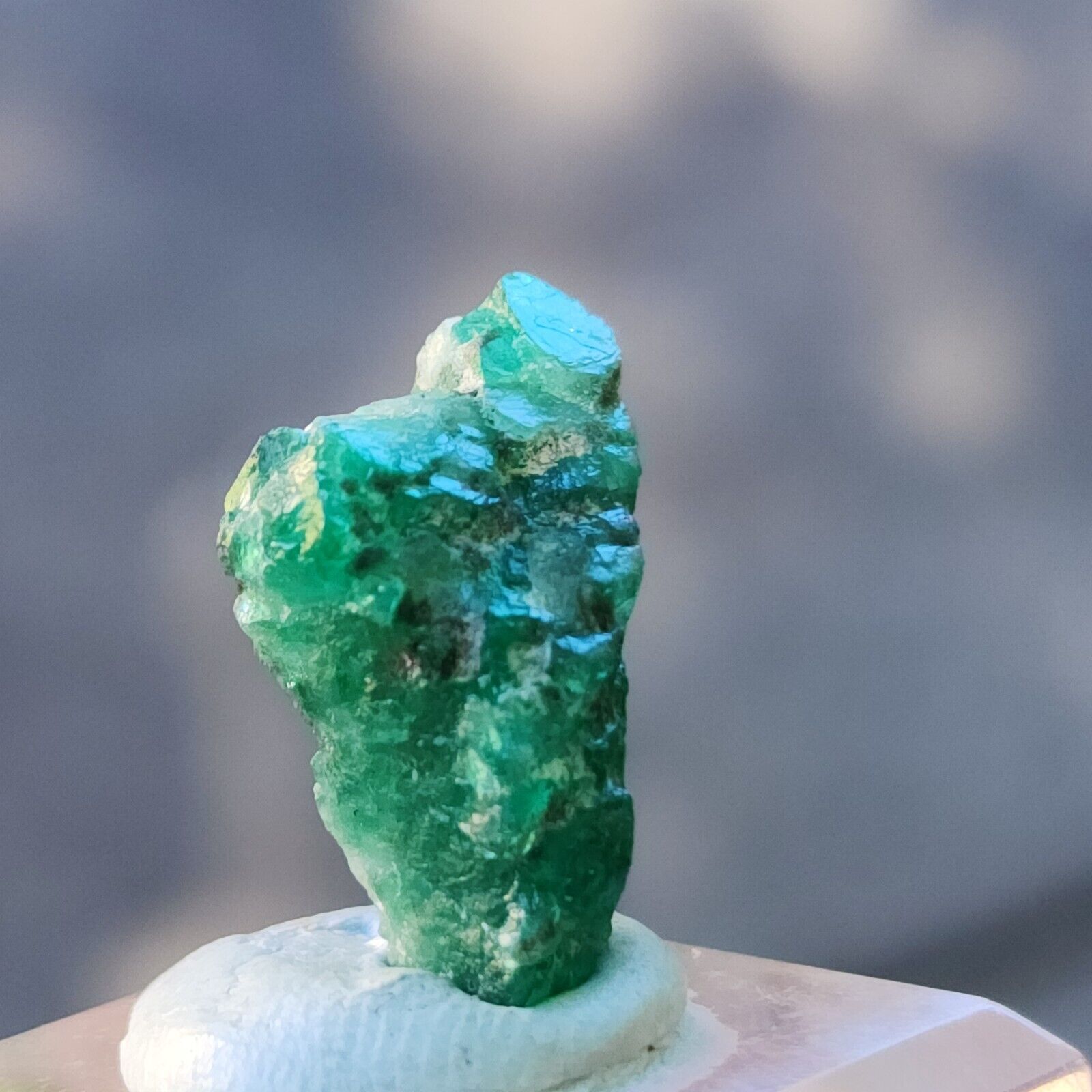Natural Emerald Crystal From Swat Valley, 9.80ct, US Seller