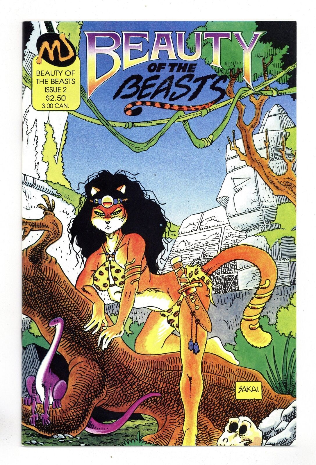 Beauty of the Beasts #2 VF- 7.5 1992