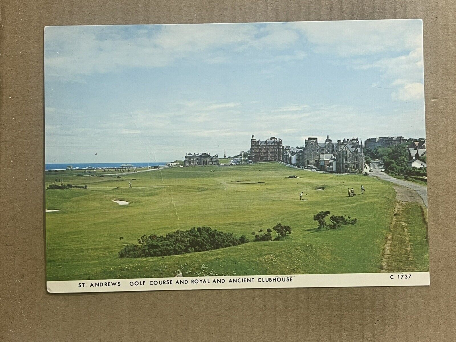 Postcard Scotland St. Andrews Royal & Ancient Golf Club Old Course Clubhouse
