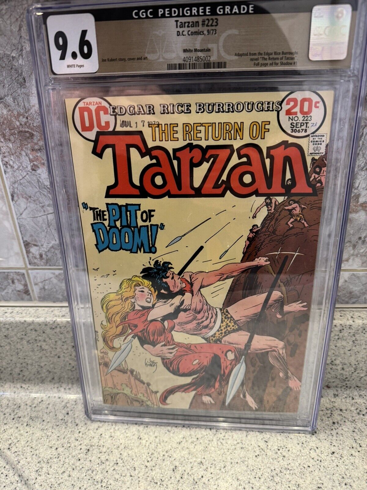 White Mountain Pedigree. Return Of Tarzan #223
