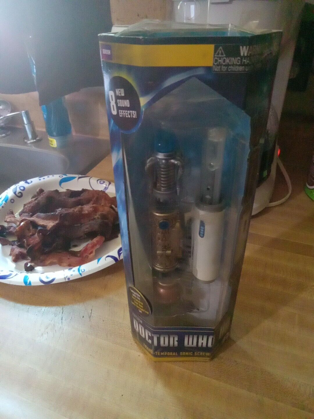 Doctor Who TRANS-TEMPORAL SONIC SCREWDRIVER -- Open Box?--FREE SHIPPING