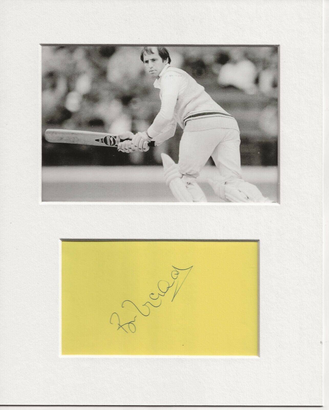 Roger Tolchard cricket signed genuine authentic autograph UACC RD AFTAL COA