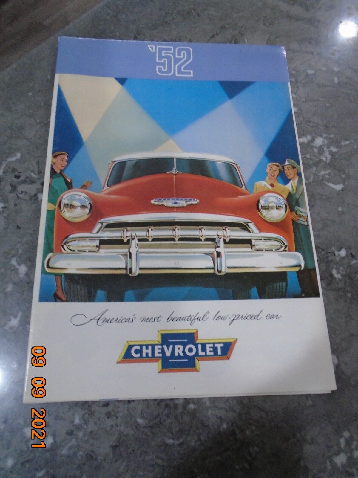 1952 CHEVROLET SALES BROCHURE   NEW PASSENGER CARS 