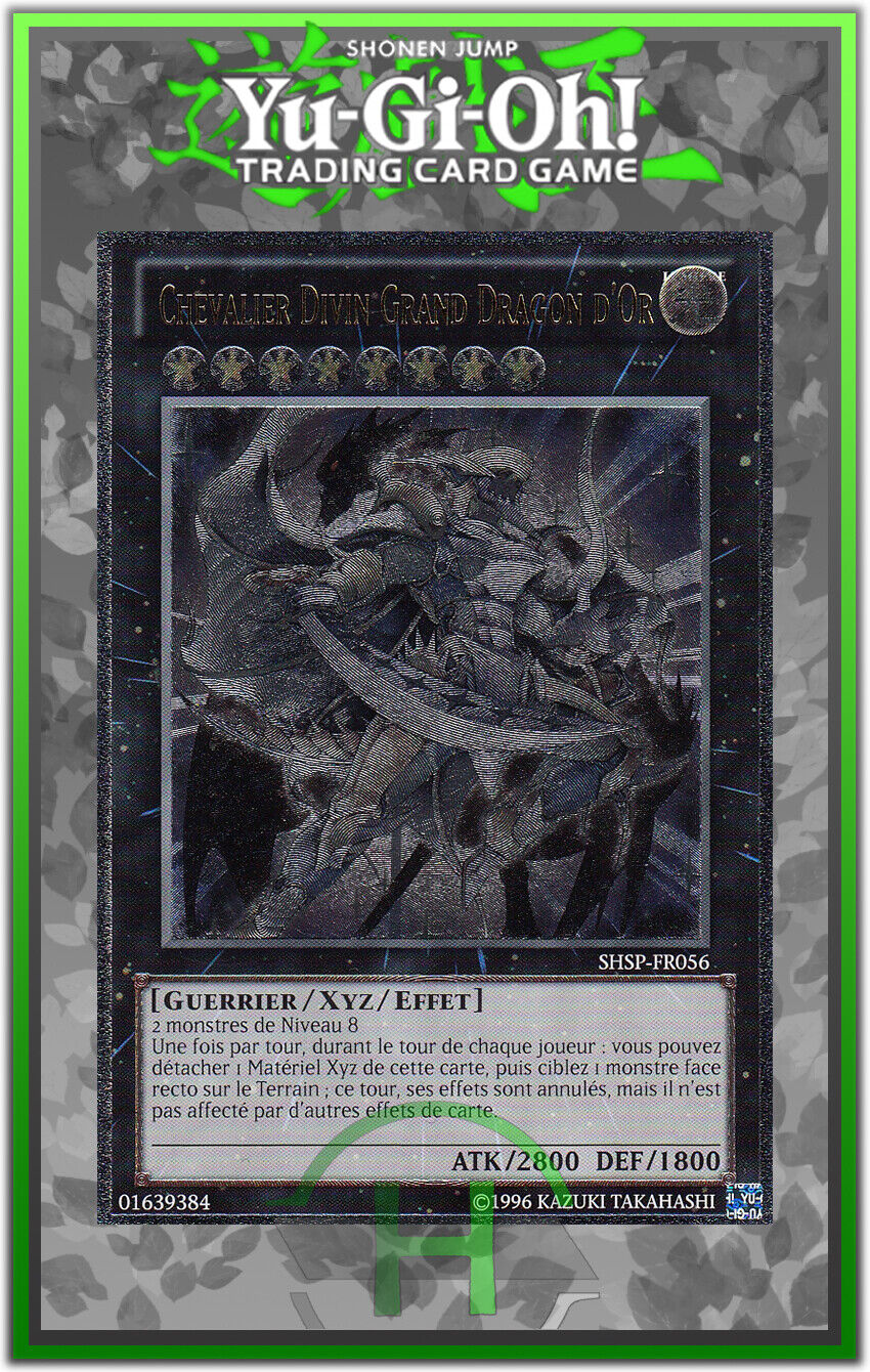 Divine Knight Golden Dragon - SHSP-FR056 - French Yu-Gi-Oh Card