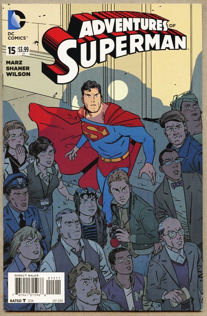 Adventures Of Superman #15-2014 nm- 9.2 Evan Shaner / Ron Marz