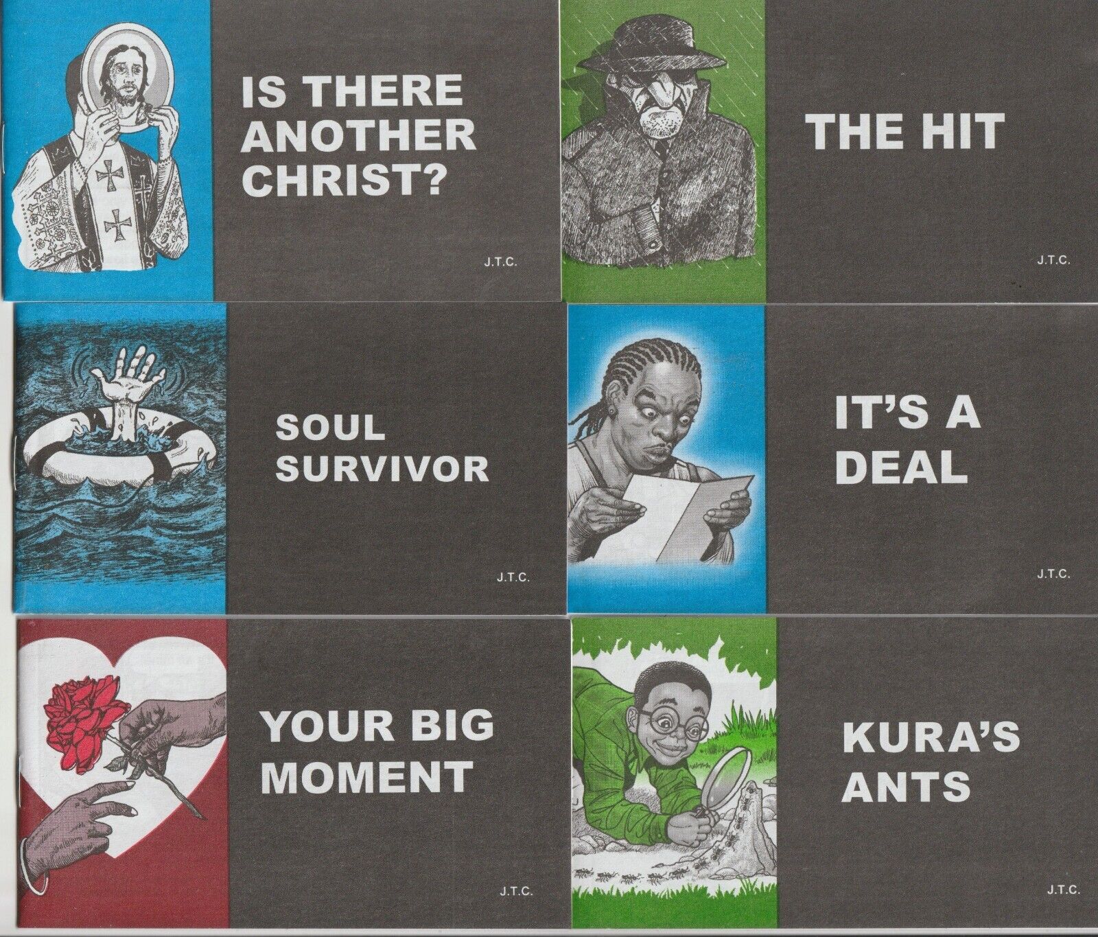 IS THERE ANOTHER CHRIST?  THE HIT 10 Chick Bible tracts sent 1st class from OK