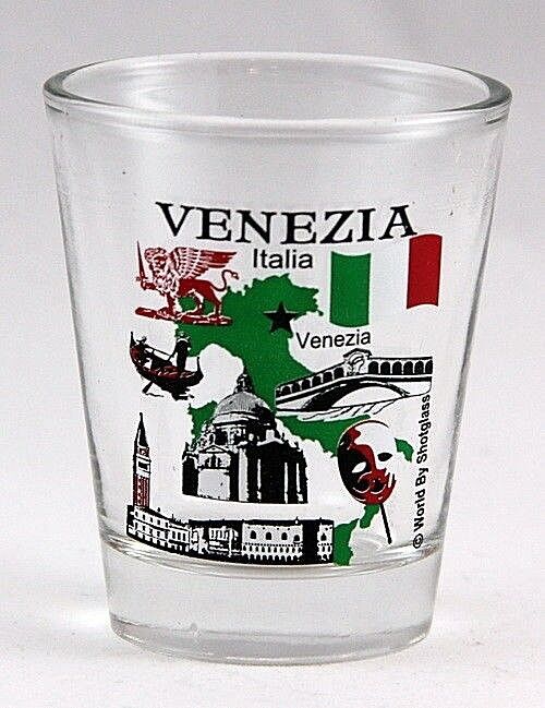 VENICE ITALY GREAT ITALIAN CITIES COLLECTION SHOT GLASS SHOTGLASS