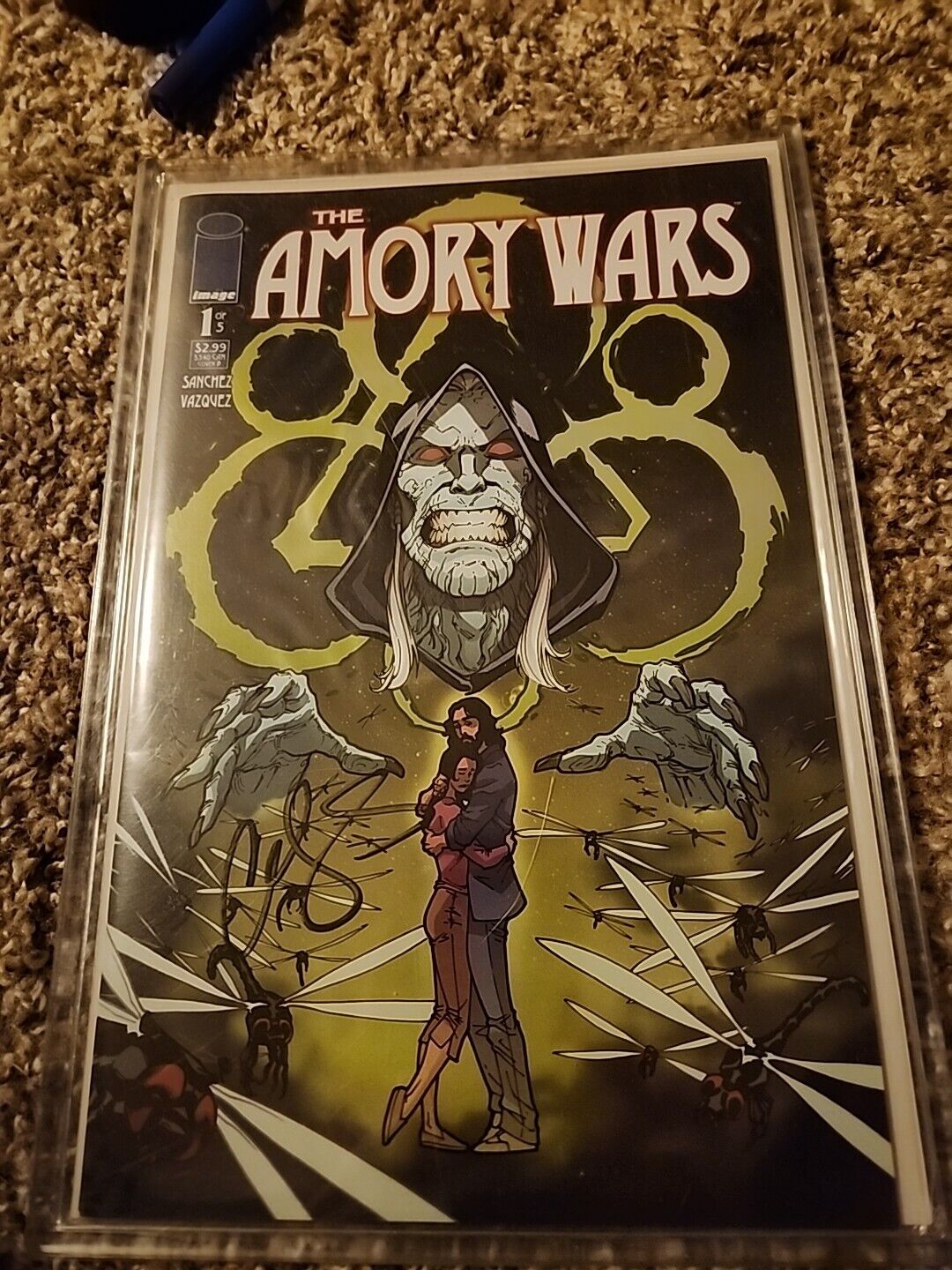 The Amory Wars volume 1 variant cover autographed Coheed And Cambria Claudio 