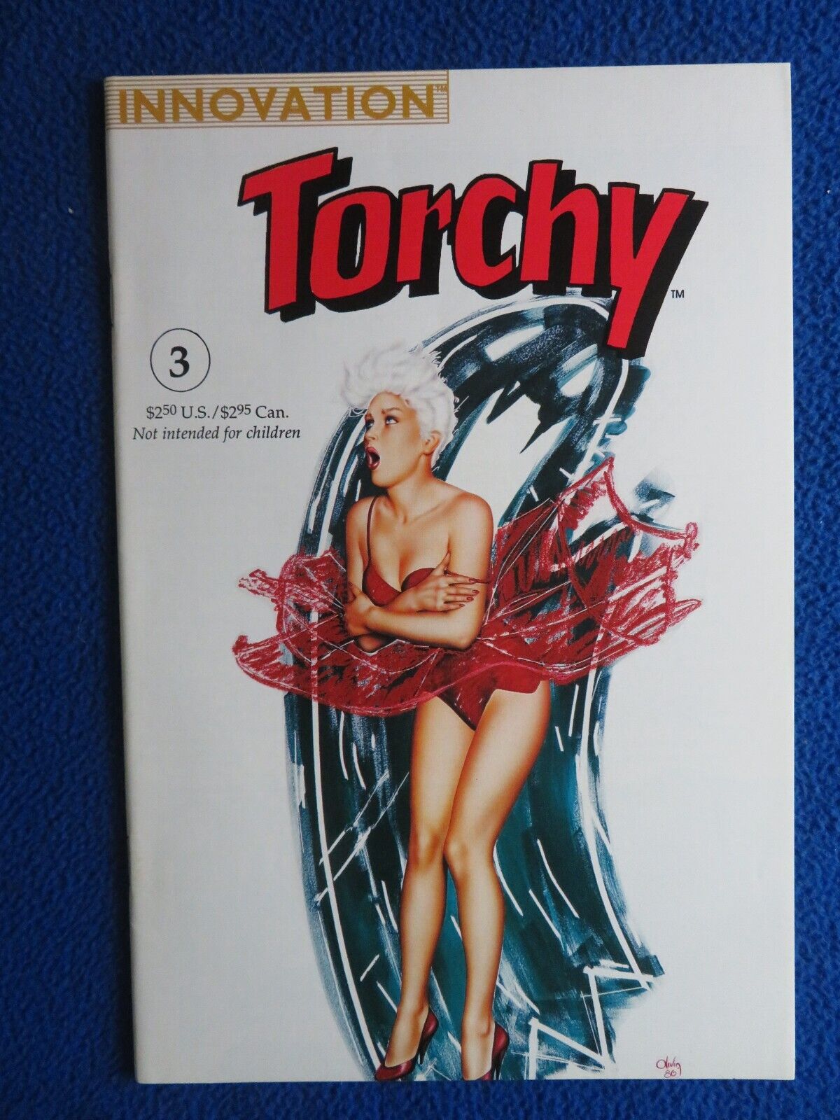 TORCHY #3   1991  BILL WARD  INNOVATION  OLIVIA COVER