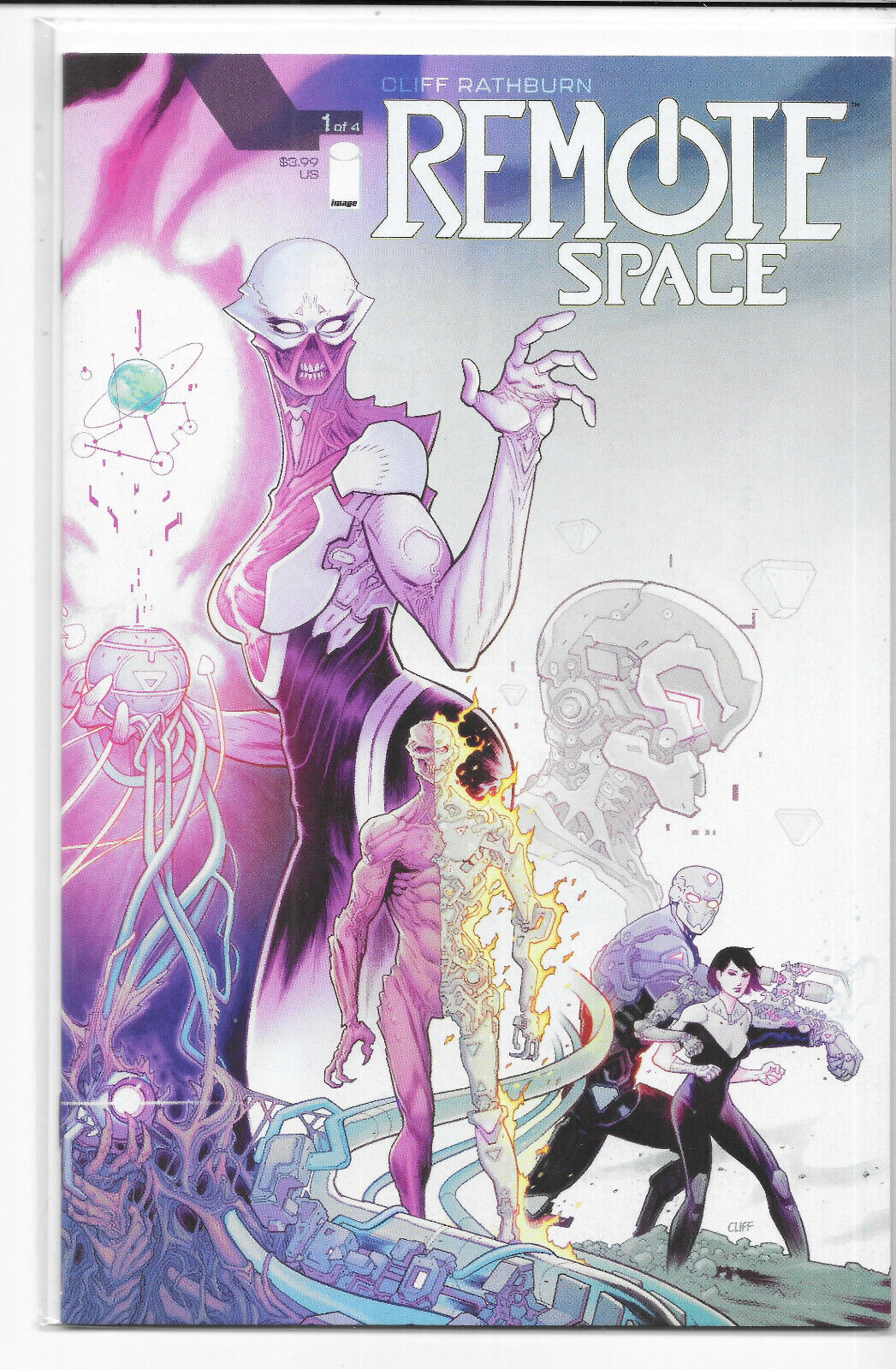 Remote Space #1 A Cliff Rathburn Cover 1st Print NM/NM+ Image Comics 2024