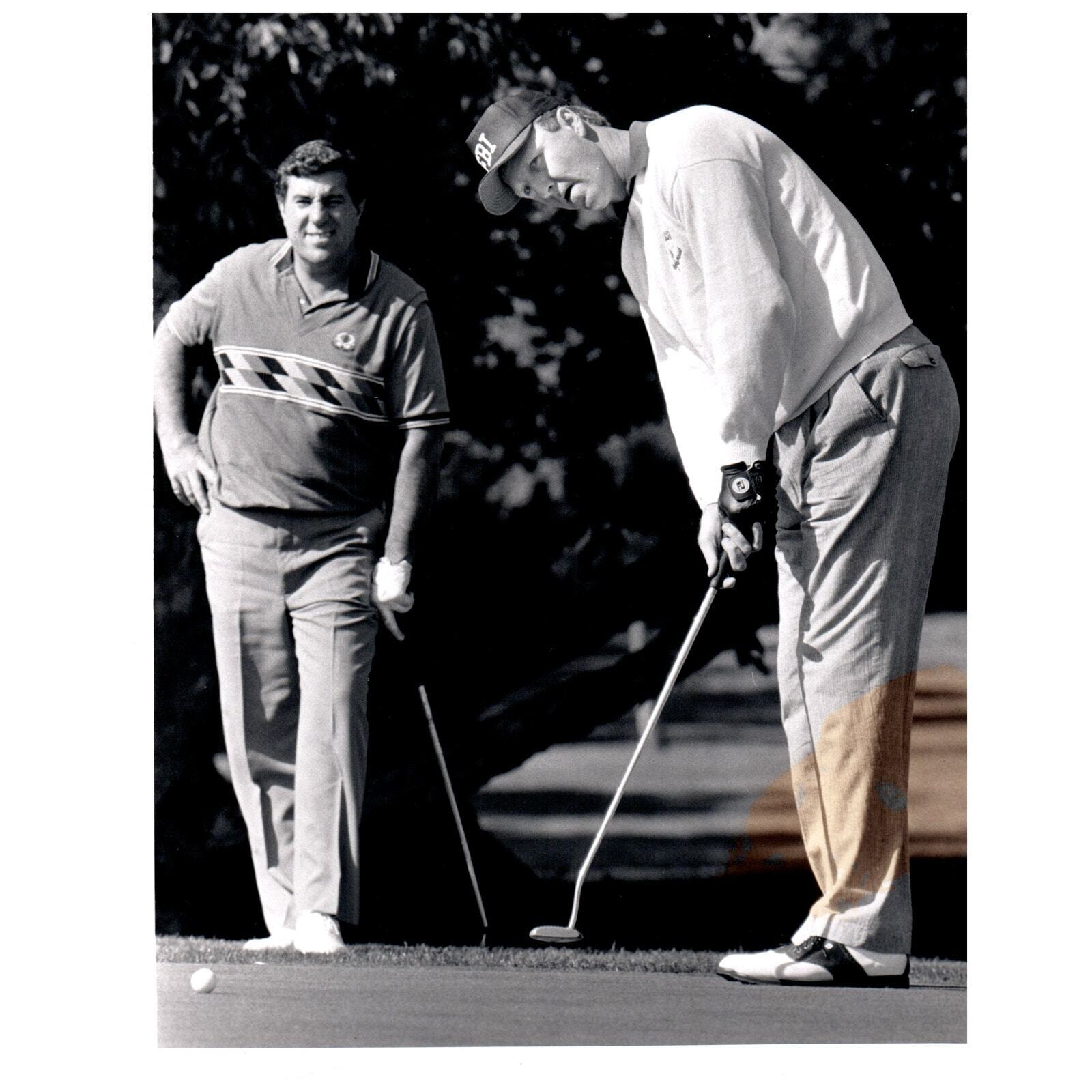 1992 Original Press Photo Golf Larry Bird Golfing Boston Herald 8x10\