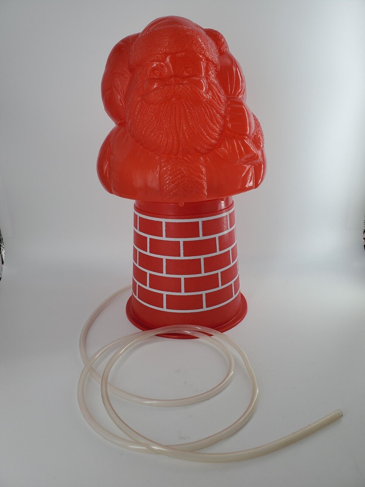 Blow Mold Santa Claus Christmas Tree Fountain Self-Waterer in original box