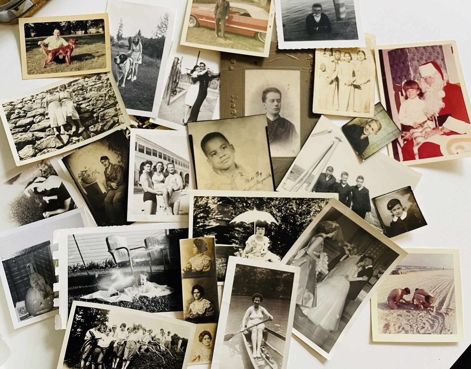 Curated VINTAGE PHOTO LOT ~ 50 B&W +color Snapshots HIGH RESELL QUALITY~ NO JUNK
