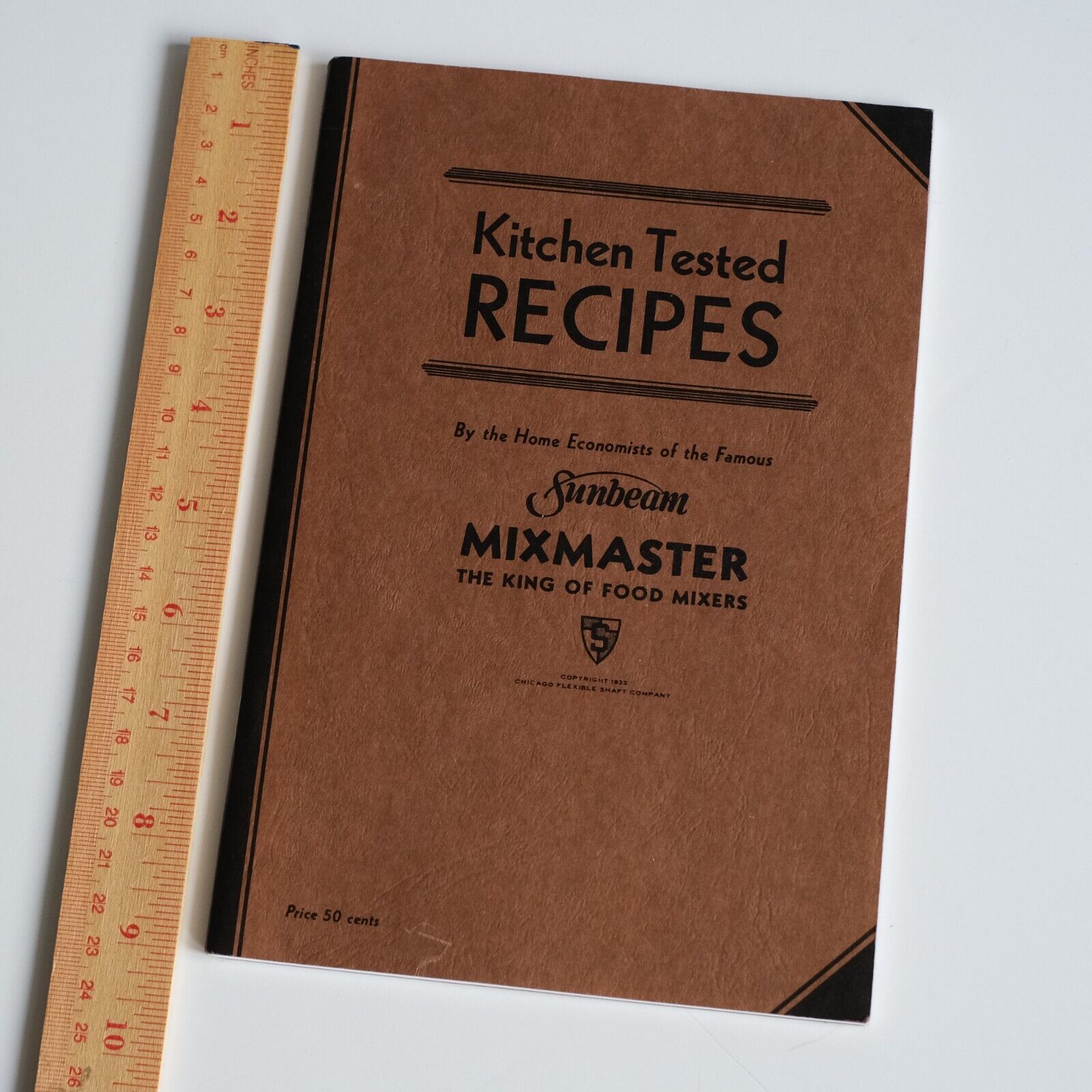 KITCHEN TESTED RECIPES Booklet Book for Sunbeam Mixmaster 1930s EUC CLEAN
