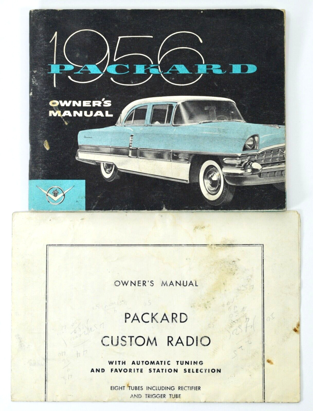 1956 PACKARD Owner's Manual Studabaker-Packard Corp with Custom Radio Manual