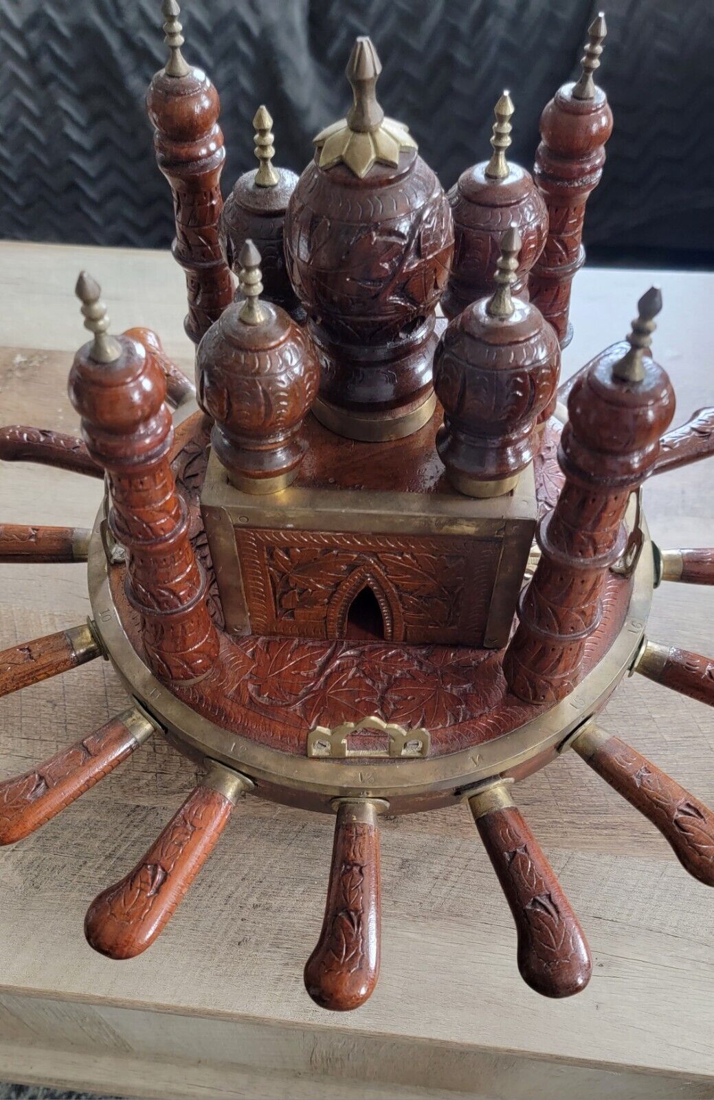 Vintage Taij Mahal Meat Carving Carousel (VERY RARE)