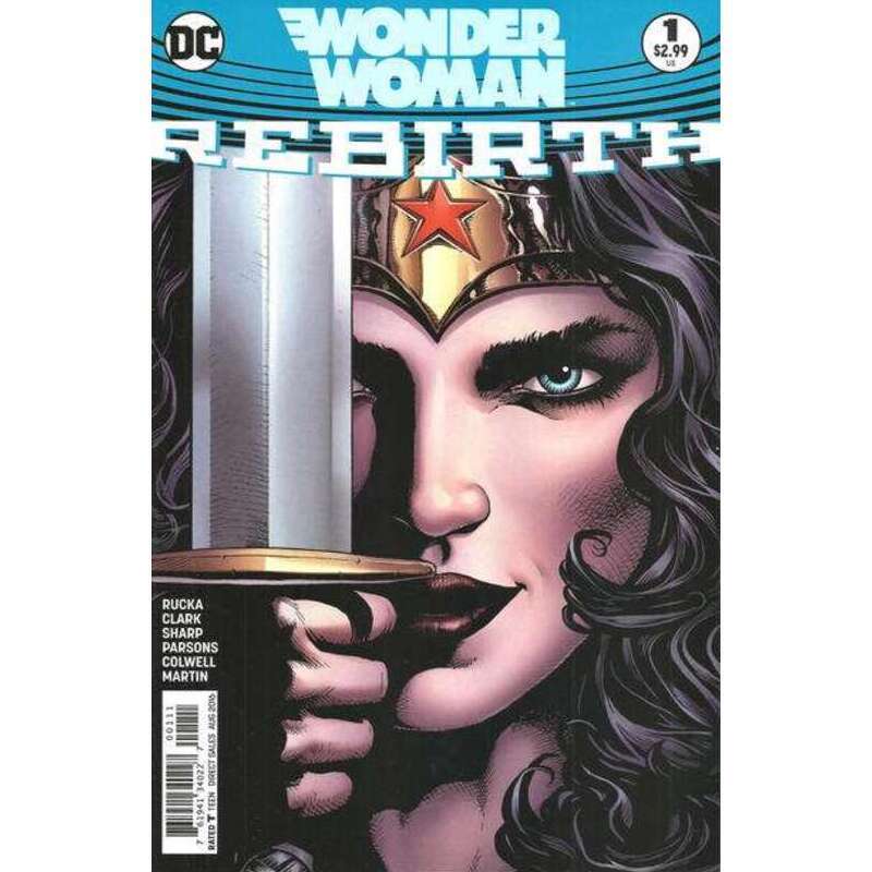 Wonder Woman: Rebirth #1 in Near Mint condition. DC comics [q]