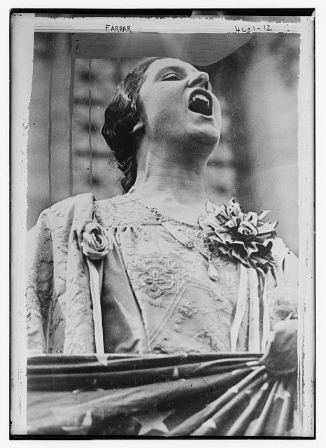 Photo:Geraldine Farrar,1882-1967,American soprano opera singer,beautiful 2