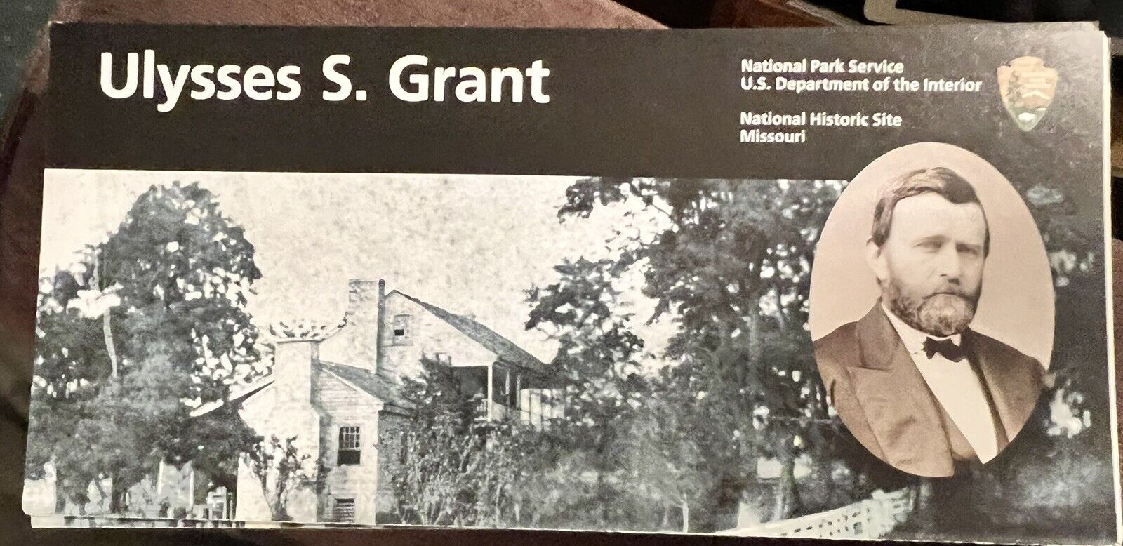 Ulysses S. Grant National Historic Site Missouri Unigrid Brochure Map NPS