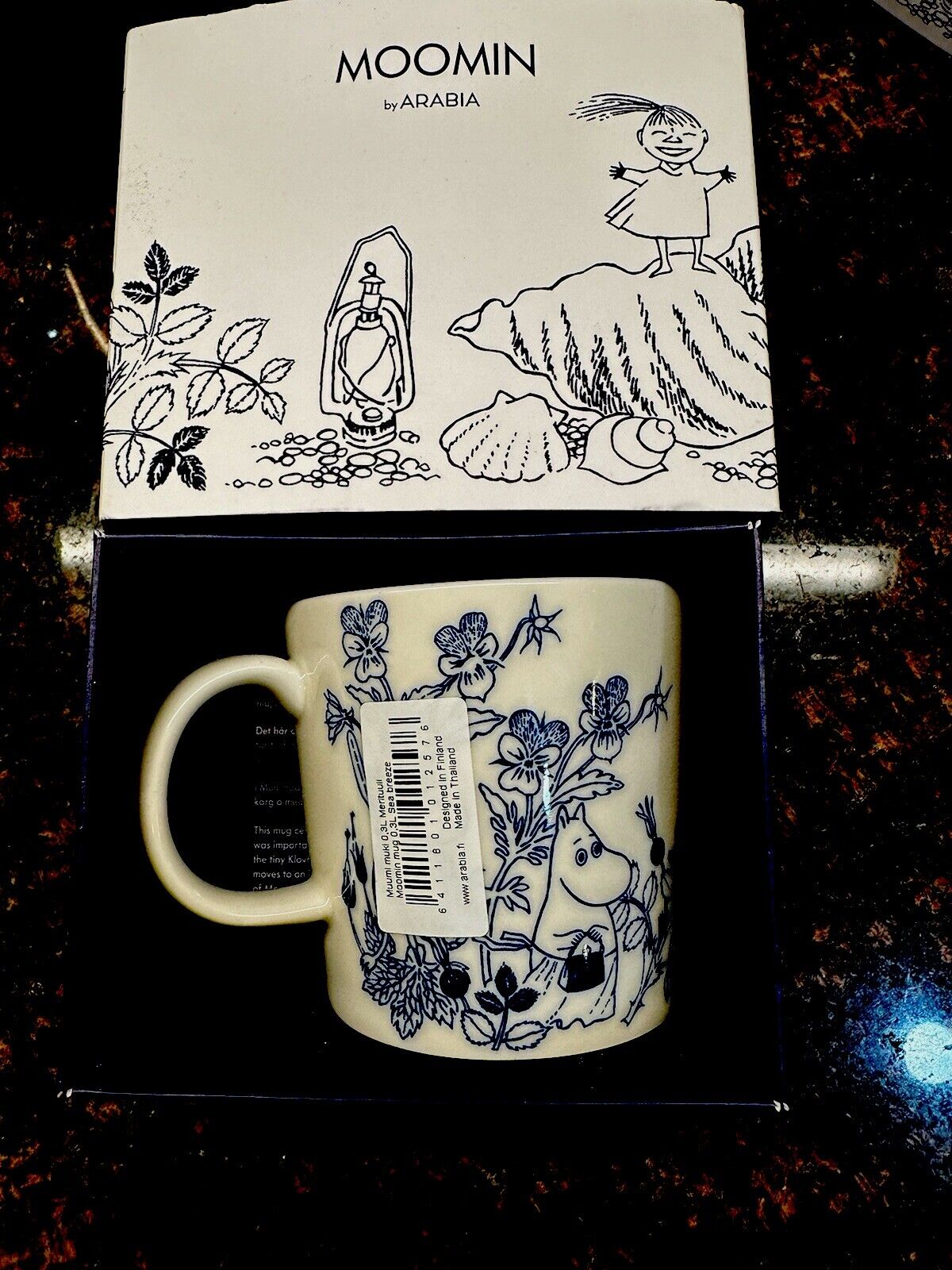Moomin Day 2023 Sea Breeze Special Mug In Gift Box Arabia, Finland