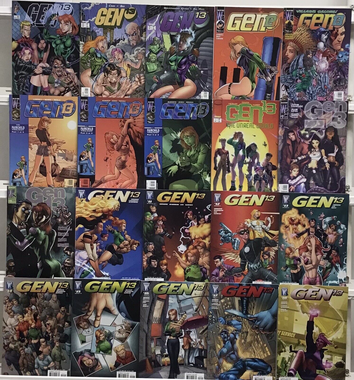Image Comics - Gen13 - Comic Book Lot Of 20