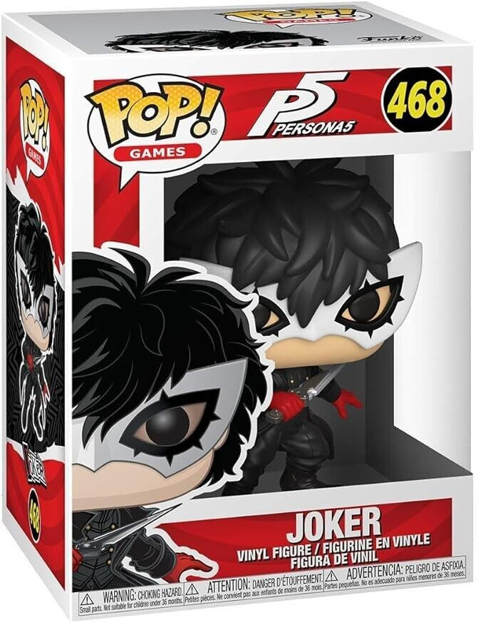Funko Pop Persona 5 Joker Figure w/ Protector
