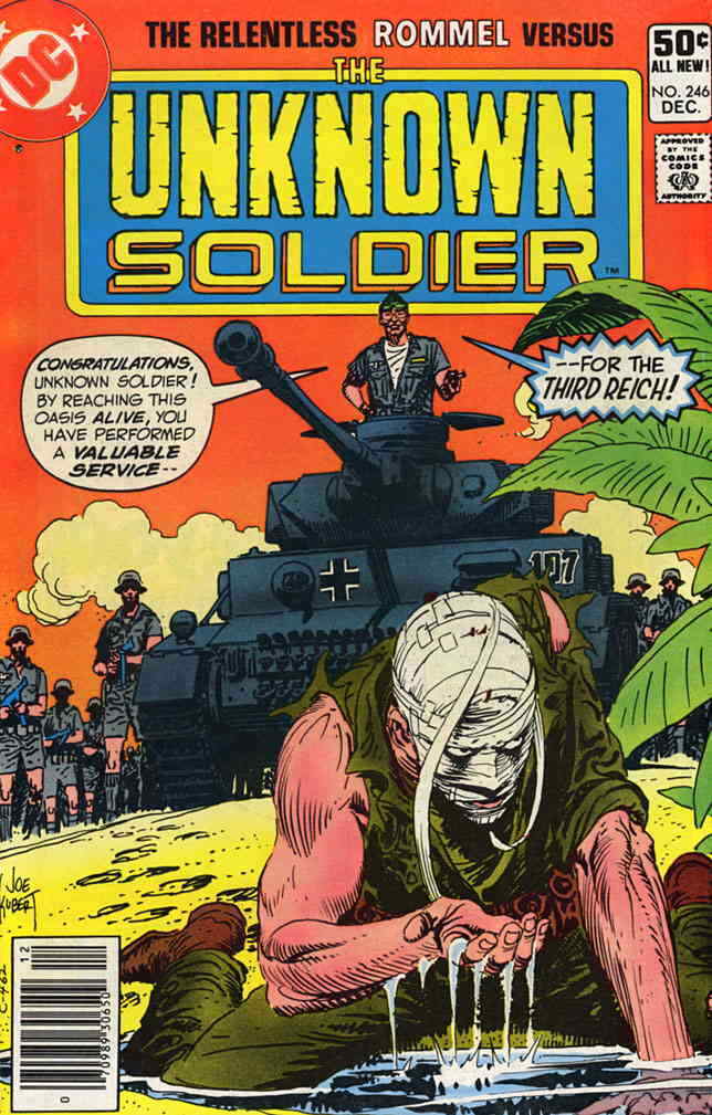 Unknown Soldier #246 (Newsstand) FN; DC | Joe Kubert War Tank 1980 - we combine