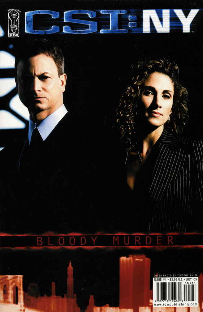 CSI: NY-Bloody Murder #1 VF; IDW | Gary Sinise Photo Cover - we combine shipping