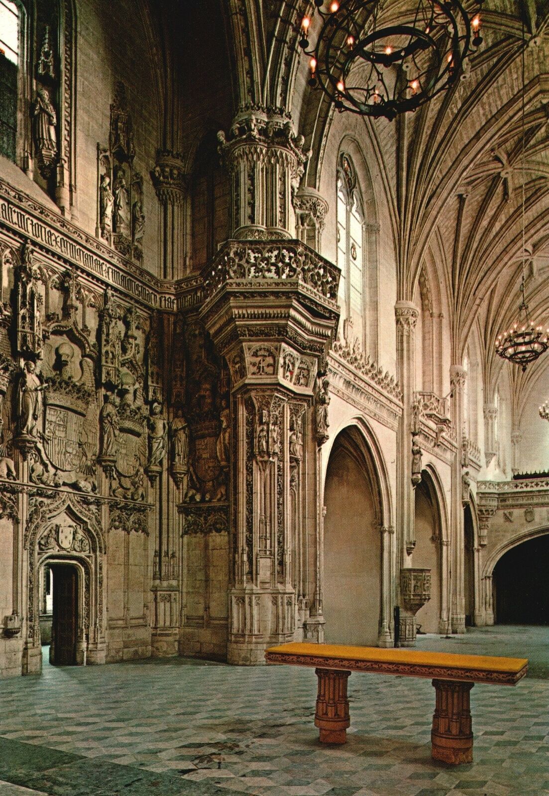 Postcard Iglesia De San Juan De Los Reyes Franciscan Church Toledo Spain