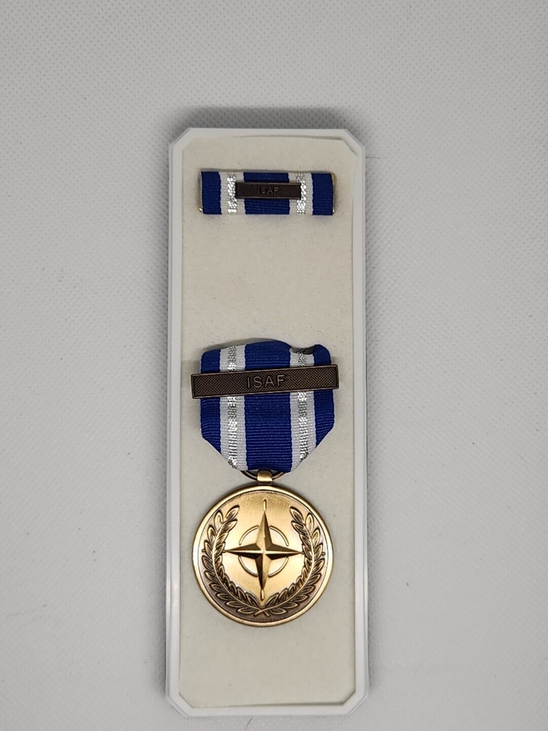 NATO Medal (with ISAF or Afghanistan) With Ribbon