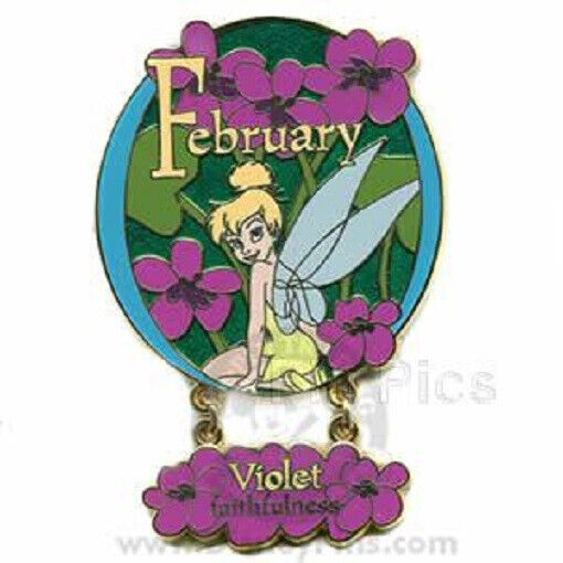 Disney Tinker Bell February Violet Faithfulness Limited Edition 1000 pin